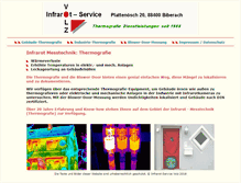 Tablet Screenshot of infrarot-service-volz.de